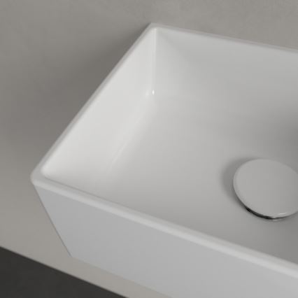 Villeroy & Boch 43234001 - Wandgemonteerde wastafel MEMENTO 40x26 cm keramiek/wit