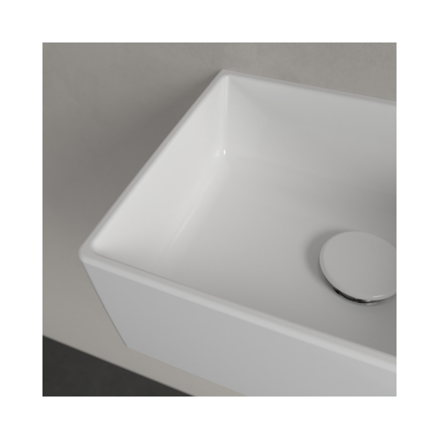Villeroy & Boch 43234001 - Wandgemonteerde wastafel MEMENTO 40x26 cm keramiek/wit