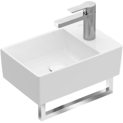 Villeroy & Boch 43234001 - Wandgemonteerde wastafel MEMENTO 40x26 cm keramiek/wit