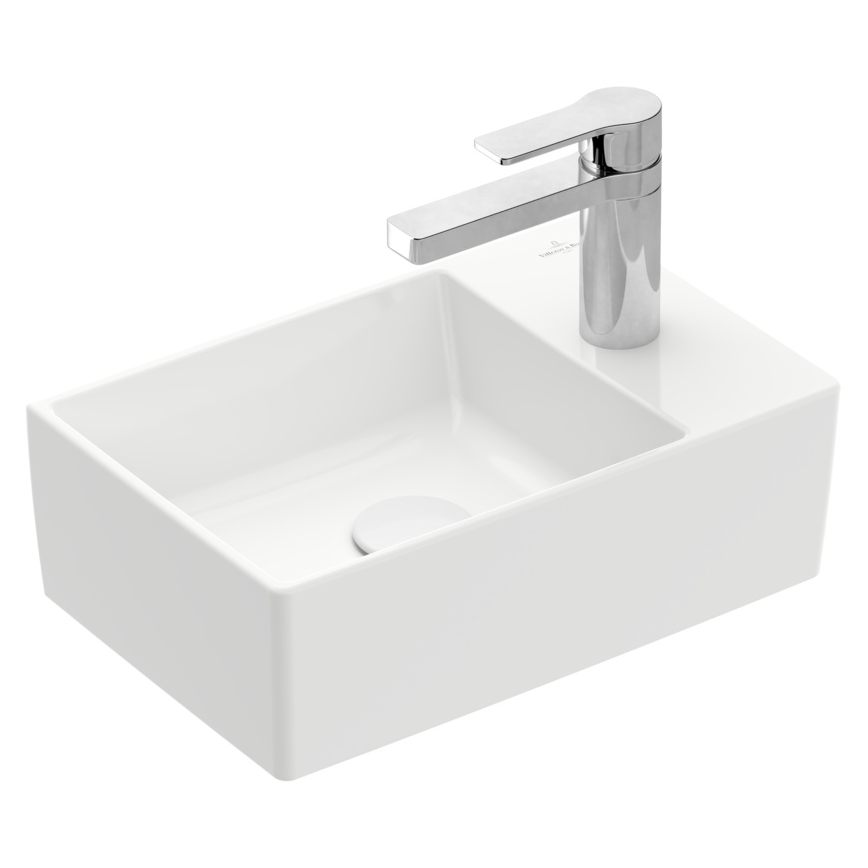 Villeroy & Boch 43234001 - Wandgemonteerde wastafel MEMENTO 40x26 cm keramiek/wit