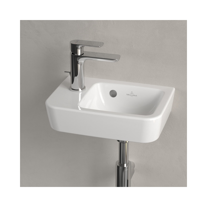 Villeroy & Boch 43423601 - Hangende wastafel O.NOVO 36x25 cm keramiek/wit