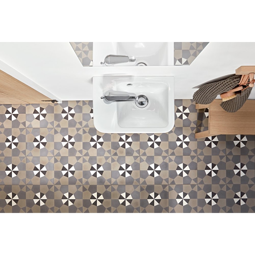 Villeroy & Boch 43423601 - Hangende wastafel O.NOVO 36x25 cm keramiek/wit