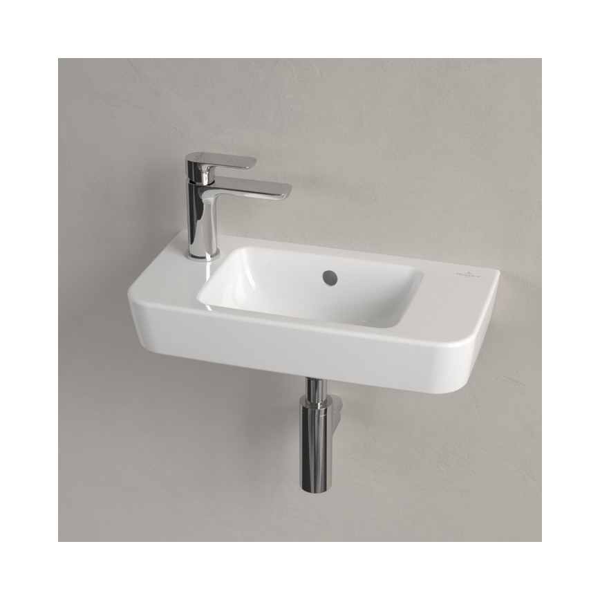 Villeroy & Boch 4342L501 - Hangende wastafel O.NOVO 50 x 25 cm keramiek/wit