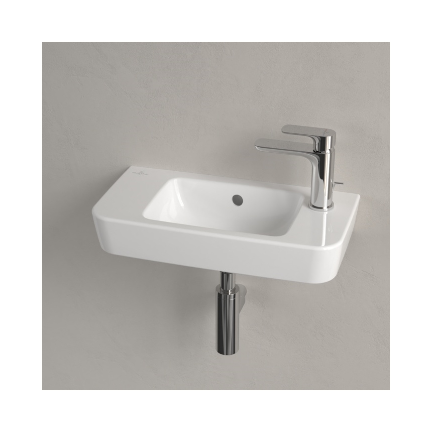 Villeroy & Boch 4342R501 - Hangend wastafel O.NOVO 50x25 cm keramiek/wit