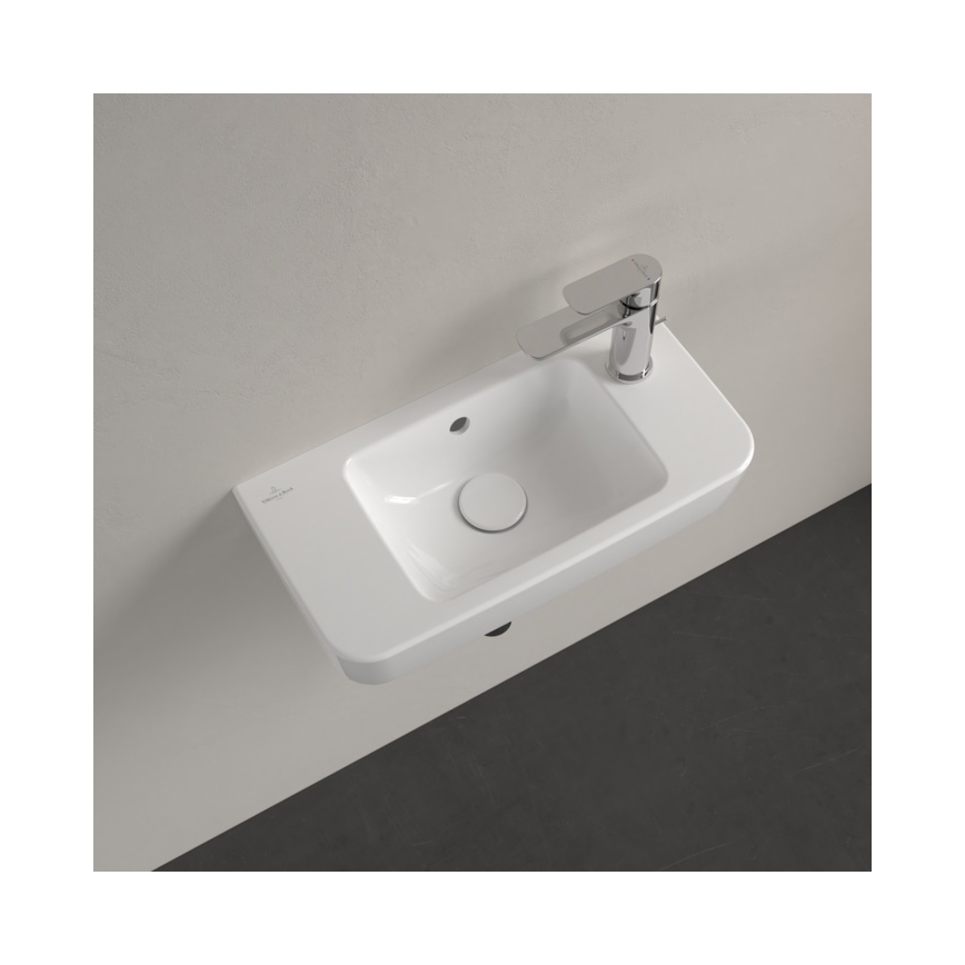 Villeroy & Boch 4342R501 - Hangend wastafel O.NOVO 50x25 cm keramiek/wit
