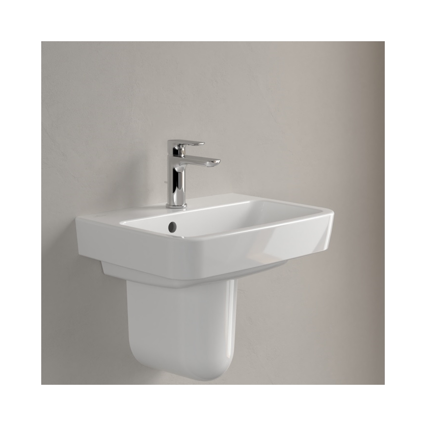 Villeroy & Boch 43445001 - Wandgemonteerde wastafel O.NOVO 50x37 cm keramiek/wit
