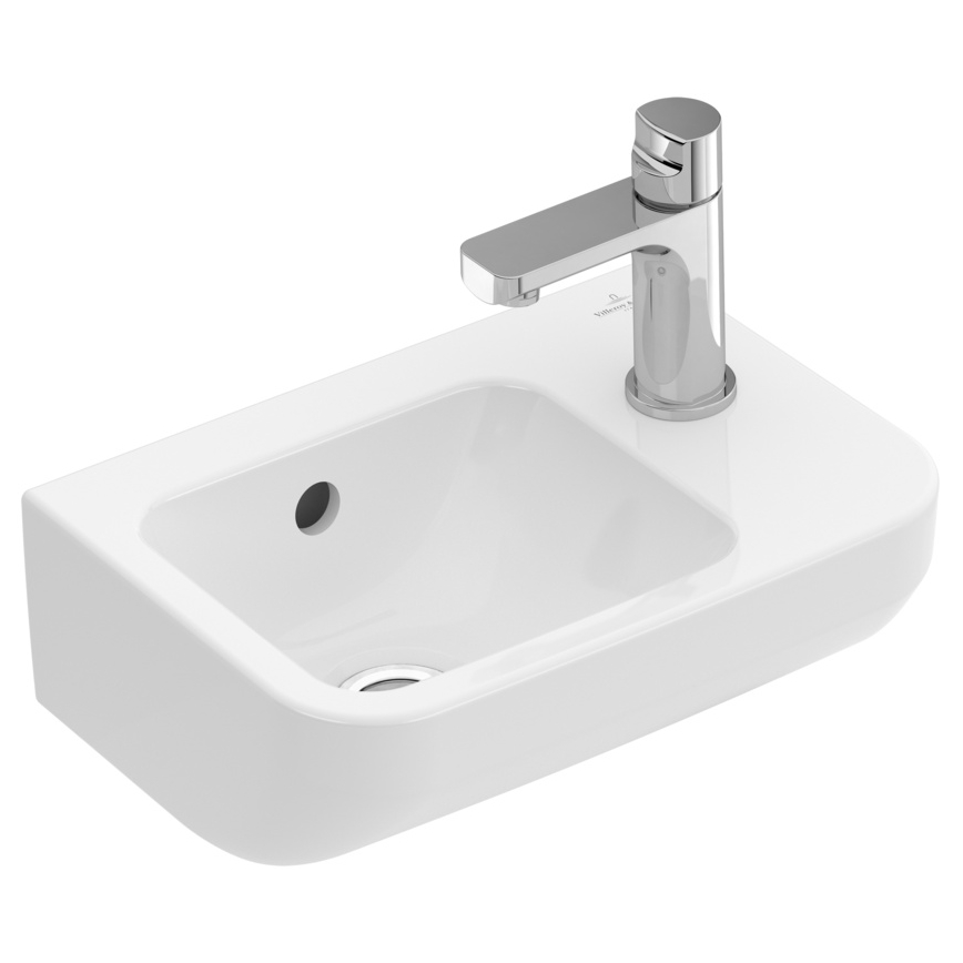 Villeroy & Boch 43733601 - Wandgemonteerde wastafel ARCHITECTURA 36 x 26 cm keramiek/wit