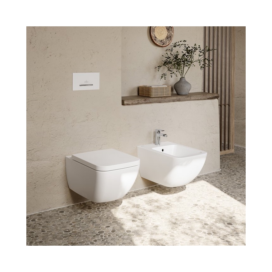 Villeroy & Boch 44110001 - Hangend bidet VENTICELLO keramiek/wit