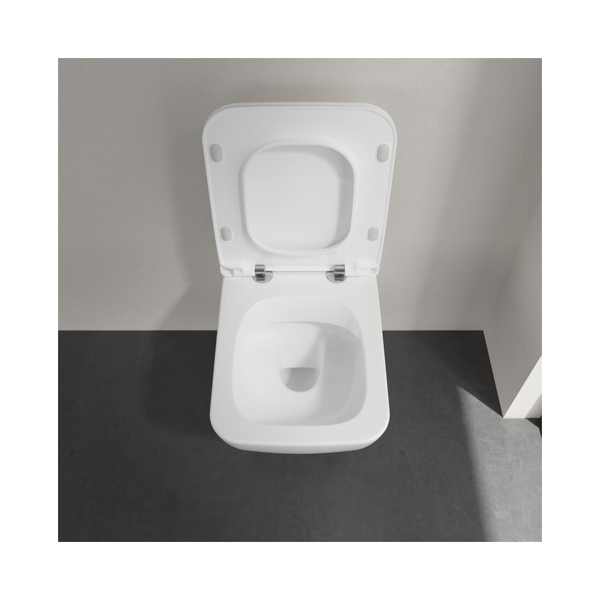 Villeroy & Boch 4611RL01 - Hangend toilet met SoftClose-zitting VENTICELLO keramiek/wit