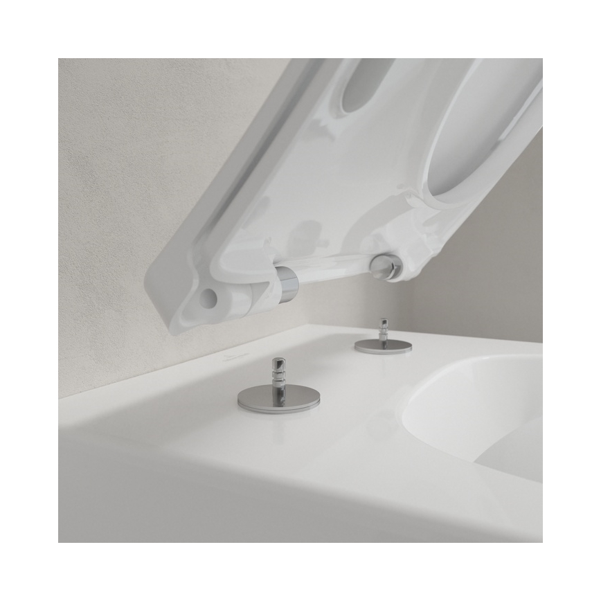 Villeroy & Boch 4611RL01 - Hangend toilet met SoftClose-zitting VENTICELLO keramiek/wit