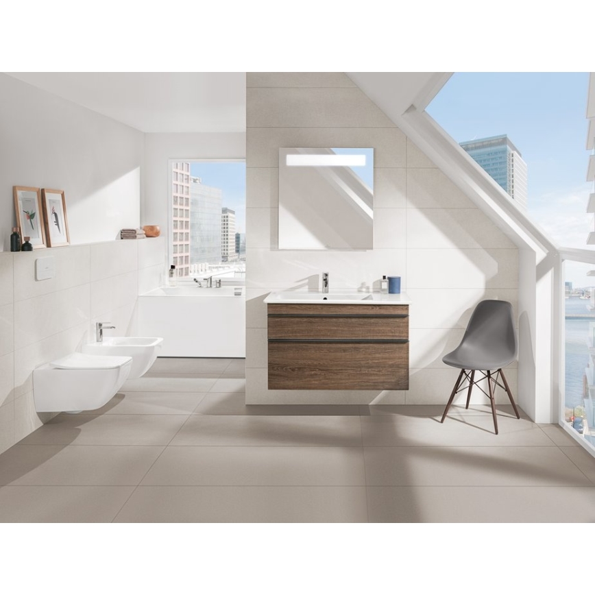 Villeroy & Boch 4611RL01 - Hangend toilet met SoftClose-zitting VENTICELLO keramiek/wit