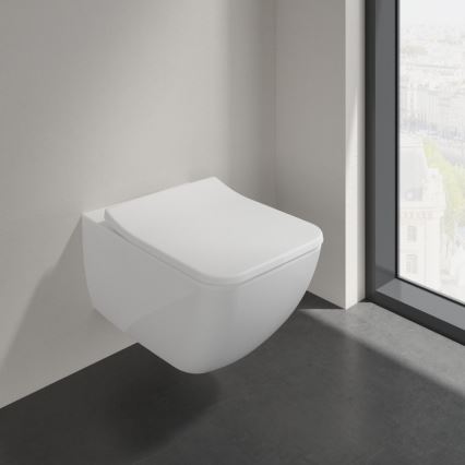 Villeroy & Boch 4611RS01 - Wandcloset met SoftClose zitting VENTICELLO keramiek/wit