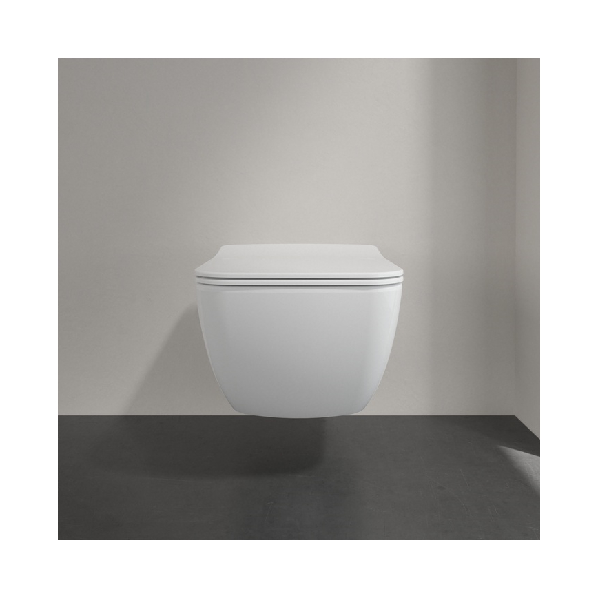 Villeroy & Boch 4611RSR1 - Hangend toilet met SoftClose-bril VENTICELLO, keramiek/wit