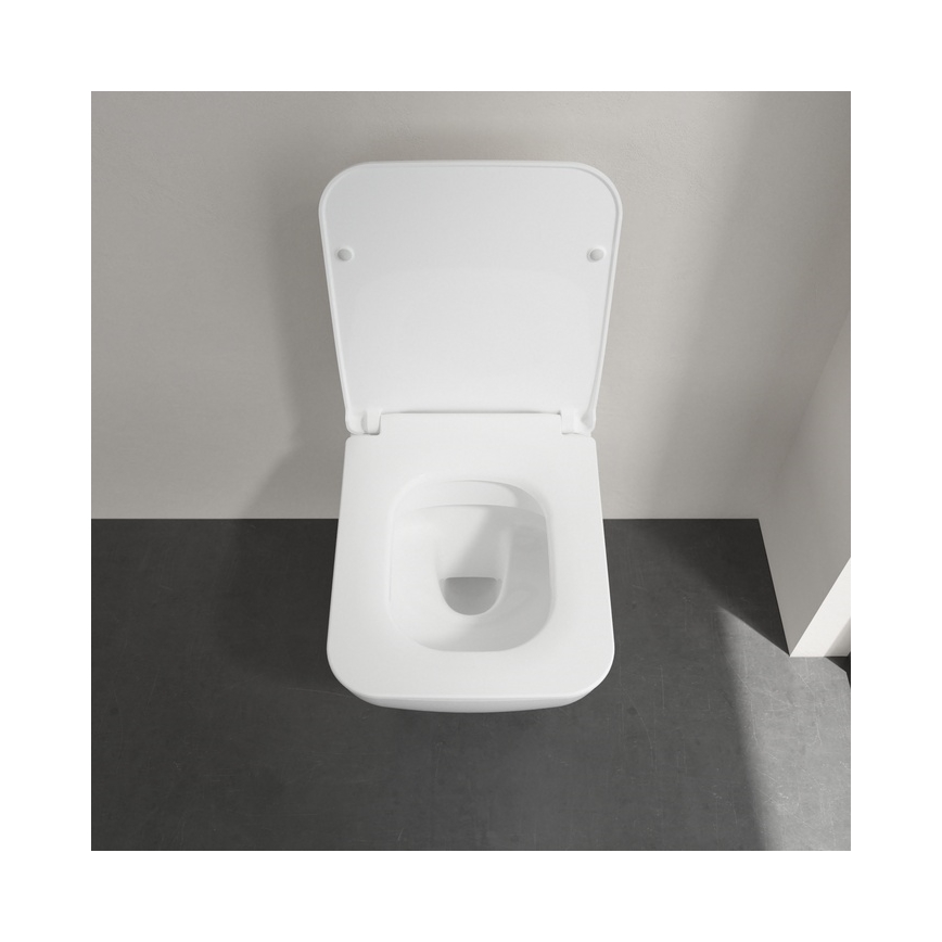 Villeroy & Boch 4611RSR1 - Hangend toilet met SoftClose-bril VENTICELLO, keramiek/wit