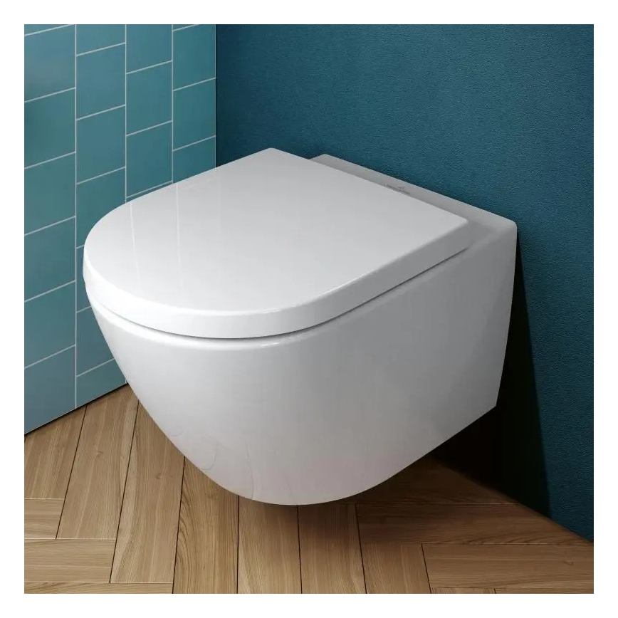 Villeroy & Boch 4670TS01 - Hangend WC met SoftClose-bril SUBWAY 3.0 keramiek/wit