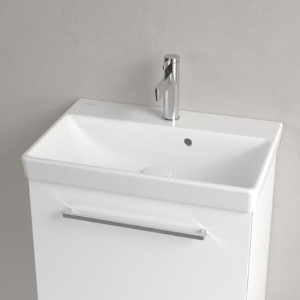 Villeroy & Boch 4A005501 - Wandgemonteerde wastafel AVENTO 55x37 cm keramiek/wit