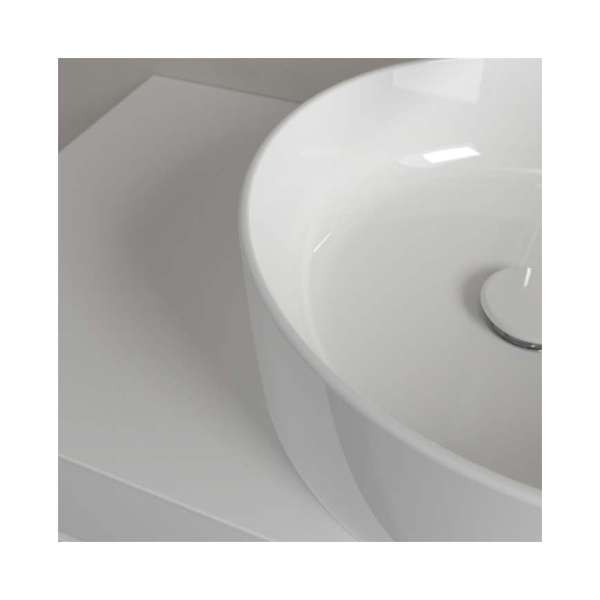 Villeroy & Boch 4A184001 - Opzetwastafel COLLARO Ø 40 cm, keramiek/wit