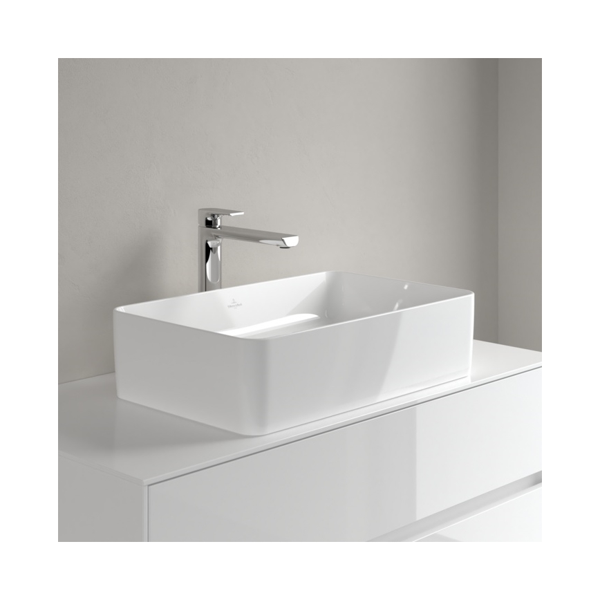 Villeroy & Boch 4A2056R1 - Opbouwwastafel COLLARO 56x36 cm keramiek/wit