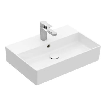 Villeroy & Boch 4A226001 - Wandgemonteerde wastafel MEMENTO 60 x 42 cm keramiek/wit