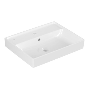 Villeroy & Boch 4A335501 - Wandgemonteerde wastafel COLLARO 55x44 cm keramiek/wit