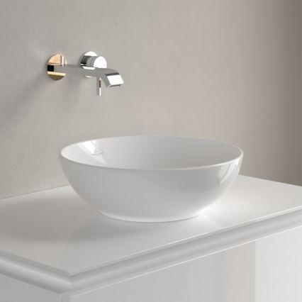 Villeroy & Boch 4A450001 - Opzetwastafel LOOP&FRIENDS Ø 38 cm keramiek/wit