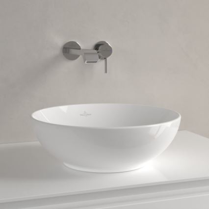 Villeroy & Boch 4A450001 - Opzetwastafel LOOP&FRIENDS Ø 38 cm keramiek/wit