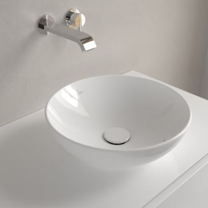 Villeroy & Boch 4A450001 - Opzetwastafel LOOP&FRIENDS Ø 38 cm keramiek/wit