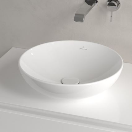 Villeroy & Boch 4A460001 - Opbouwwastafel LOOP&FRIENDS Ø 42 cm keramiek/wit