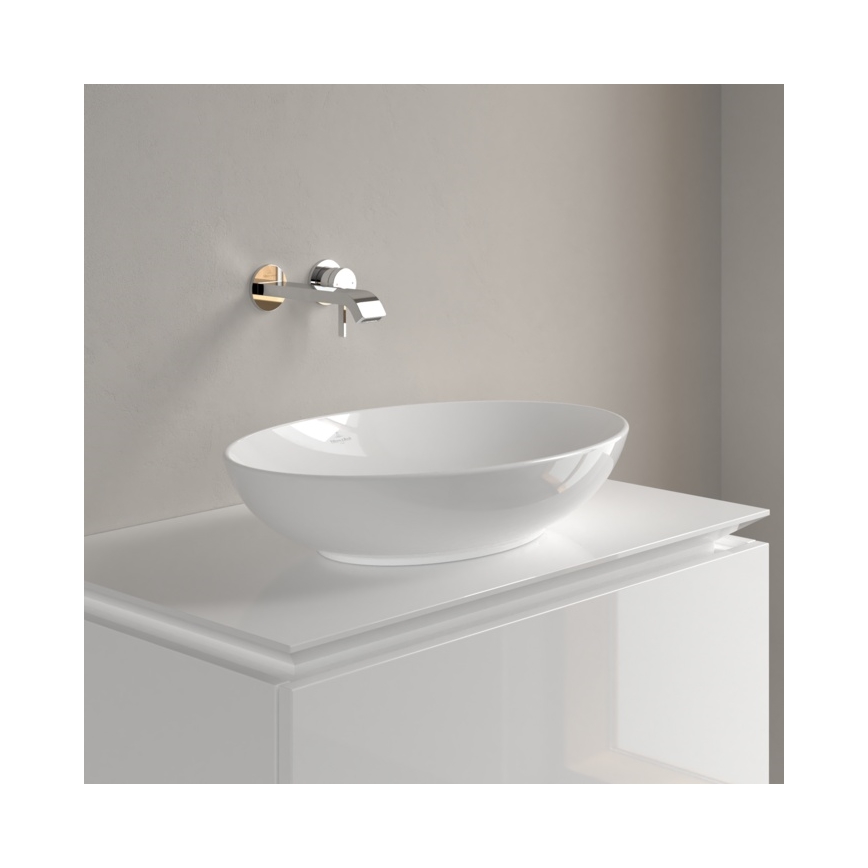 Villeroy & Boch 4A470001 - Opzetwastafel LOOP&FRIENDS 56x38 cm keramiek/wit