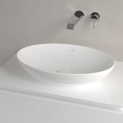 Villeroy & Boch 4A470001 - Opzetwastafel LOOP&FRIENDS 56x38 cm keramiek/wit