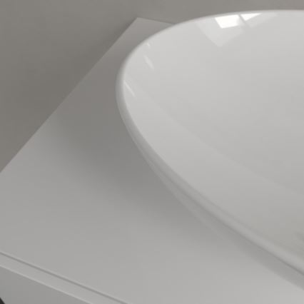 Villeroy & Boch 4A470001 - Opzetwastafel LOOP&FRIENDS 56x38 cm keramiek/wit