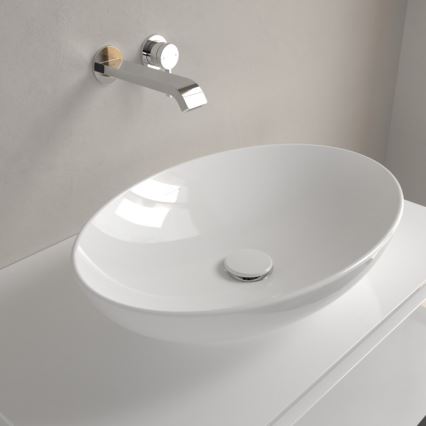 Villeroy & Boch 4A470101 - Opbouwwastafel LOOP&FRIENDS 56x38 cm keramiek/wit