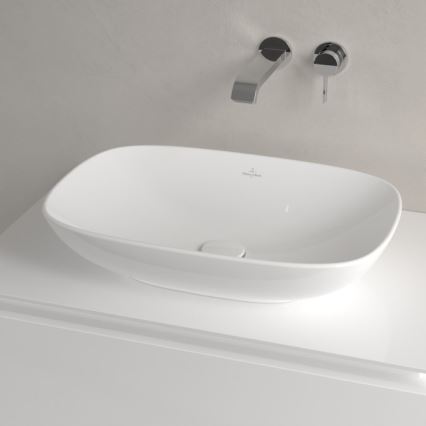 Villeroy & Boch 4A490001 - Opzetwastafel LOOP&FRIENDS 56x38 cm keramiek/wit