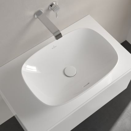 Villeroy & Boch 4A490001 - Opzetwastafel LOOP&FRIENDS 56x38 cm keramiek/wit