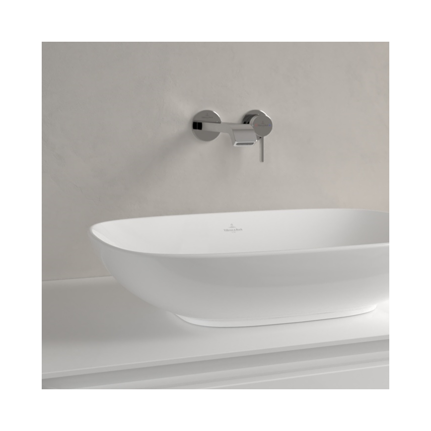 Villeroy & Boch 4A490001 - Opzetwastafel LOOP&FRIENDS 56x38 cm keramiek/wit