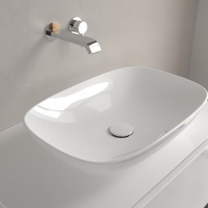 Villeroy & Boch 4A490001 - Opzetwastafel LOOP&FRIENDS 56x38 cm keramiek/wit