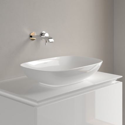 Villeroy & Boch 4A490101 - Opzetwastafel LOOP&FRIENDS 56x38 cm keramiek/wit