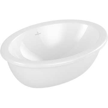 Villeroy & Boch 4A540001 - Inbouwwastafel LOOP&FRIENDS 48,5x32,5 cm keramiek/wit
