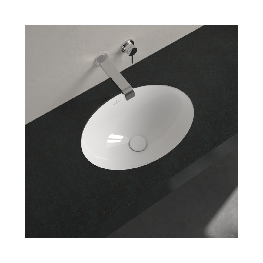 Villeroy & Boch 4A540001 - Inbouwwastafel LOOP&FRIENDS 48,5x32,5 cm keramiek/wit