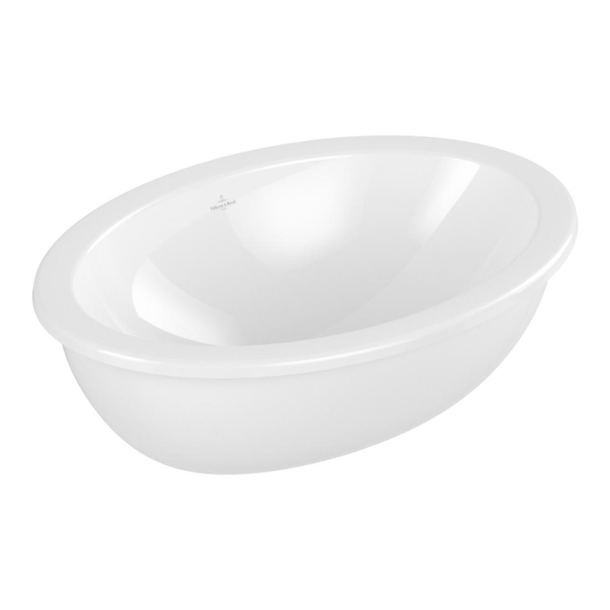 Villeroy & Boch 4A550001 - Inbouwwastafel LOOP&FRIENDS 56x38 cm keramiek/wit