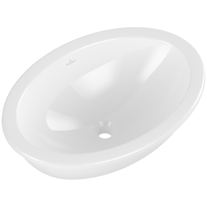 Villeroy & Boch 4A550001 - Inbouwwastafel LOOP&FRIENDS 56x38 cm keramiek/wit