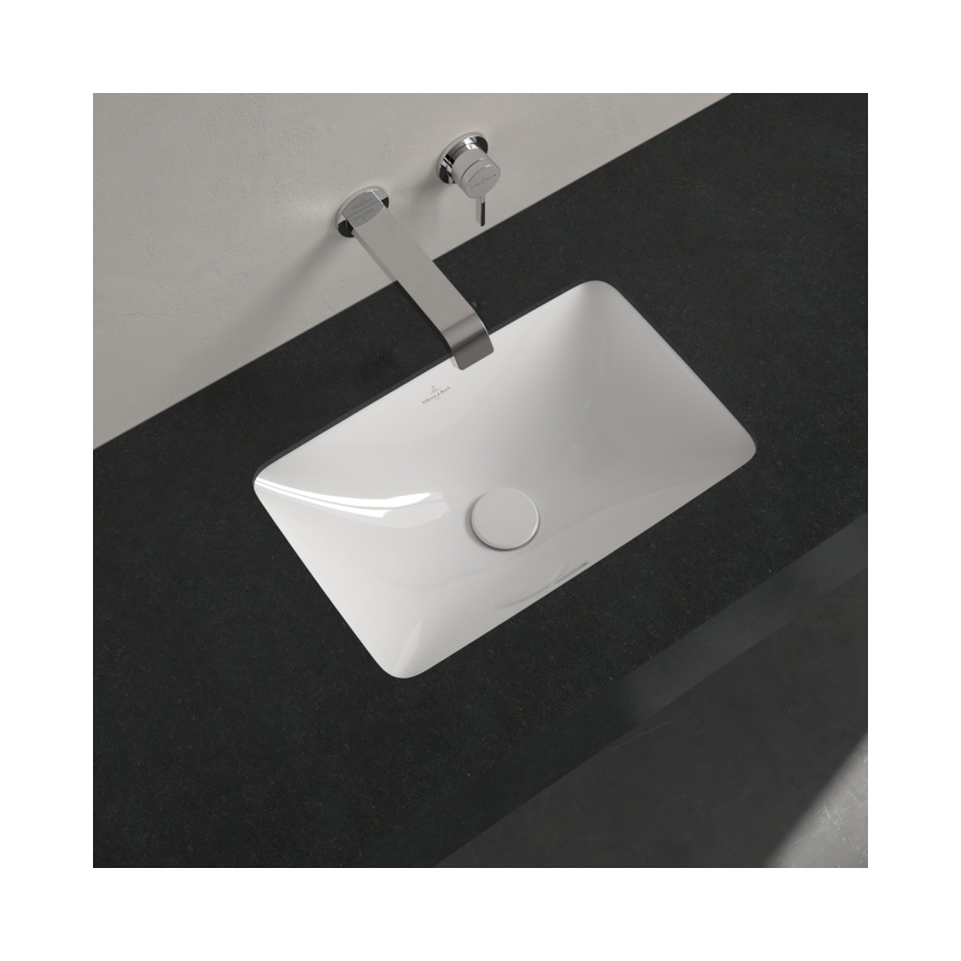 Villeroy & Boch 4A5600R1 - Inbouwwastafel LOOP&FRIENDS 45x28 cm keramiek/wit