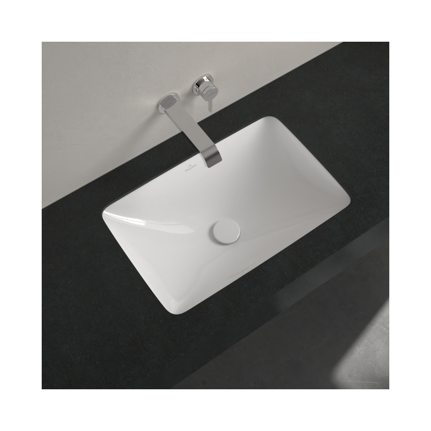 Villeroy & Boch 4A570101 - Inbouwwastafel LOOP&FRIENDS 54 x 34 cm keramiek/wit