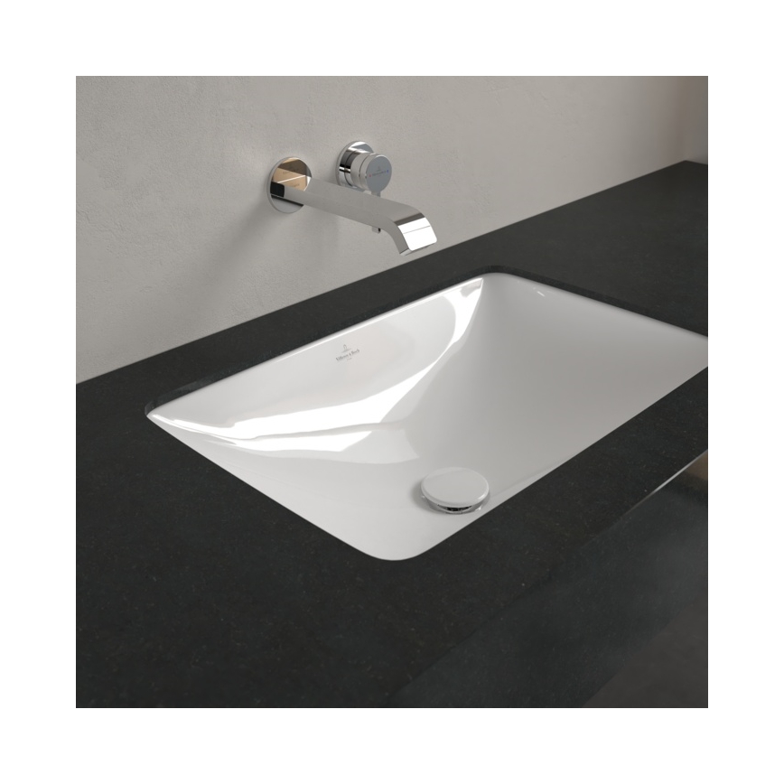 Villeroy & Boch 4A570101 - Inbouwwastafel LOOP&FRIENDS 54 x 34 cm keramiek/wit