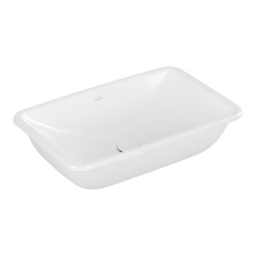 Villeroy & Boch 4A580001 - Inbouwwastafel LOOP&FRIENDS 61,5x38 cm keramiek/wit