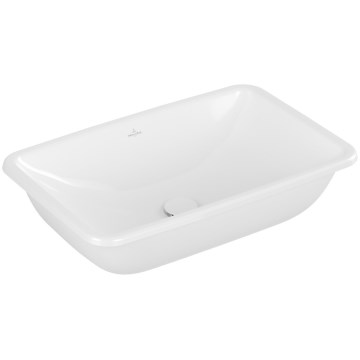 Villeroy & Boch 4A580101 - Inbouwwastafel LOOP&FRIENDS 61,5x38 cm keramiek/wit