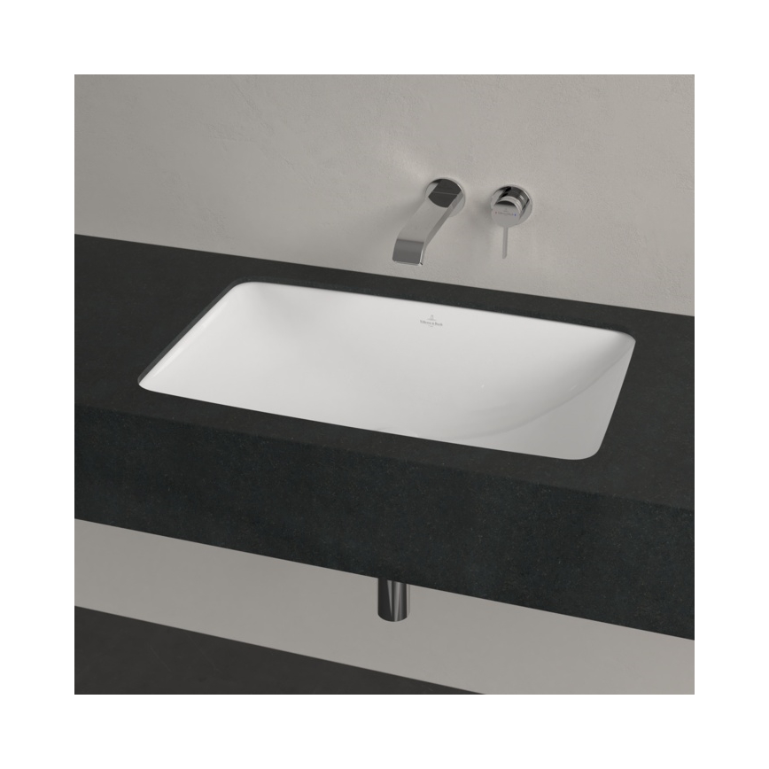 Villeroy & Boch 4A580101 - Inbouwwastafel LOOP&FRIENDS 61,5x38 cm keramiek/wit