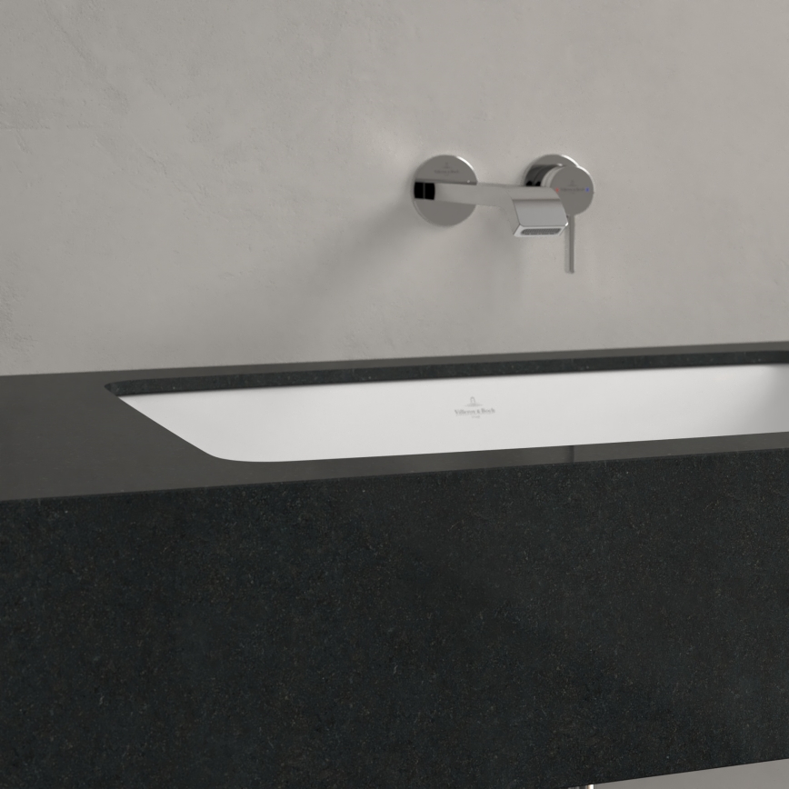 Villeroy & Boch 4A580101 - Inbouwwastafel LOOP&FRIENDS 61,5x38 cm keramiek/wit