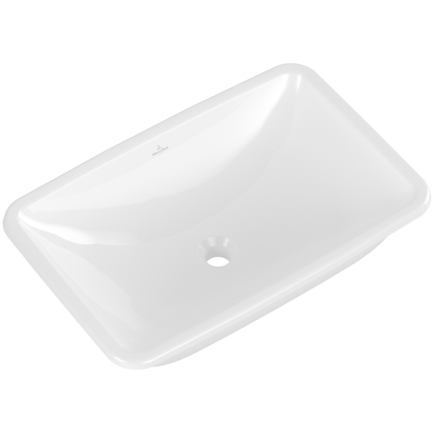 Villeroy & Boch 4A580101 - Inbouwwastafel LOOP&FRIENDS 61,5x38 cm keramiek/wit