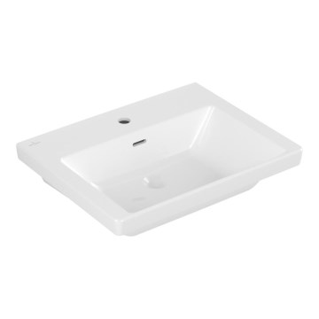Villeroy & Boch 4A706001 - Wandhangende wastafel SUBWAY 3.0 60x47 cm keramiek/wit